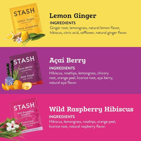 Ethically Sourced Herbal Tea Sampler - 6 Fruity Flavors for Every Mood - Picture 3 of 9